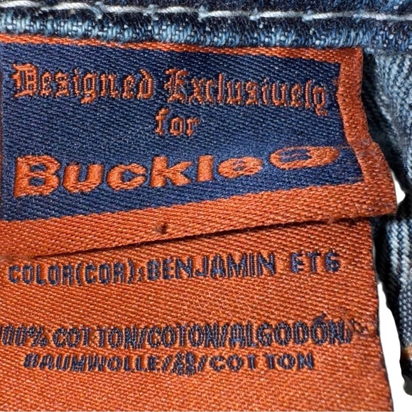 Rock Revival Men’s Benjamin Relaxed Straight Distressed Jeans 39”x31” - Picture 10 of 16